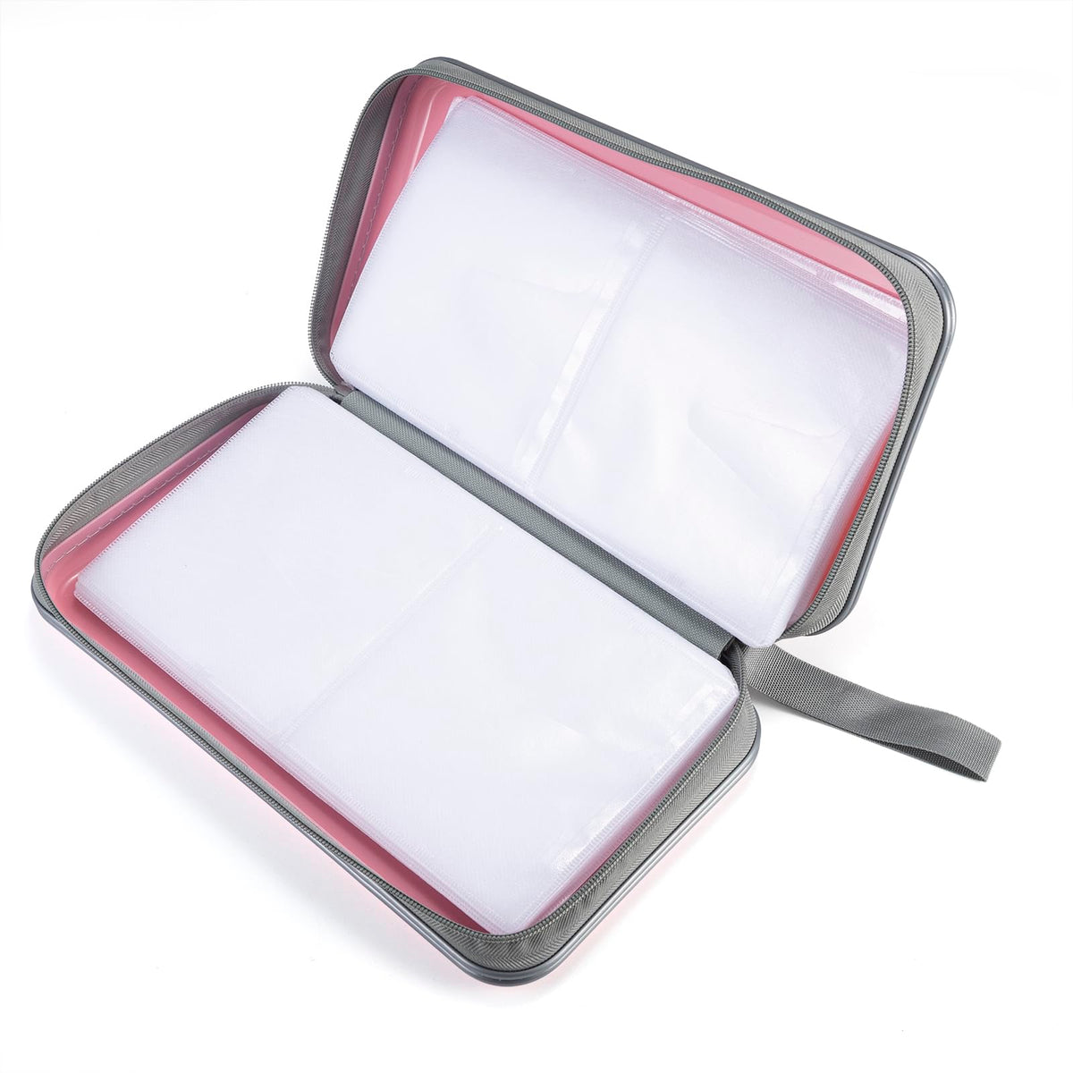 LIOVODE DVD Case, 96 Capacity CD Case Holder Organizer Disc Wallet for Car