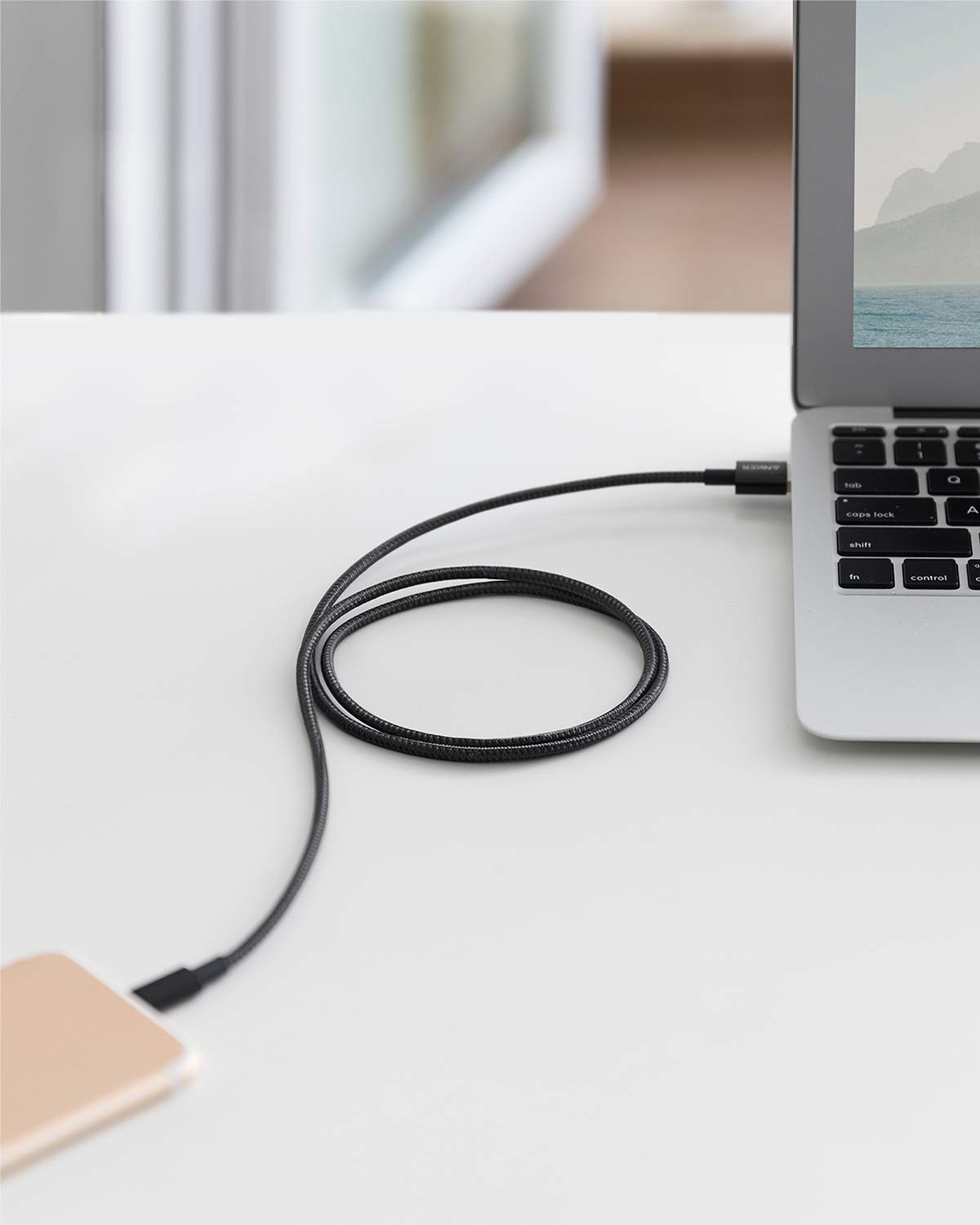 Anker USB A to Lightning Cable,MFi Certified(1.8m, 1Pack, Black)
