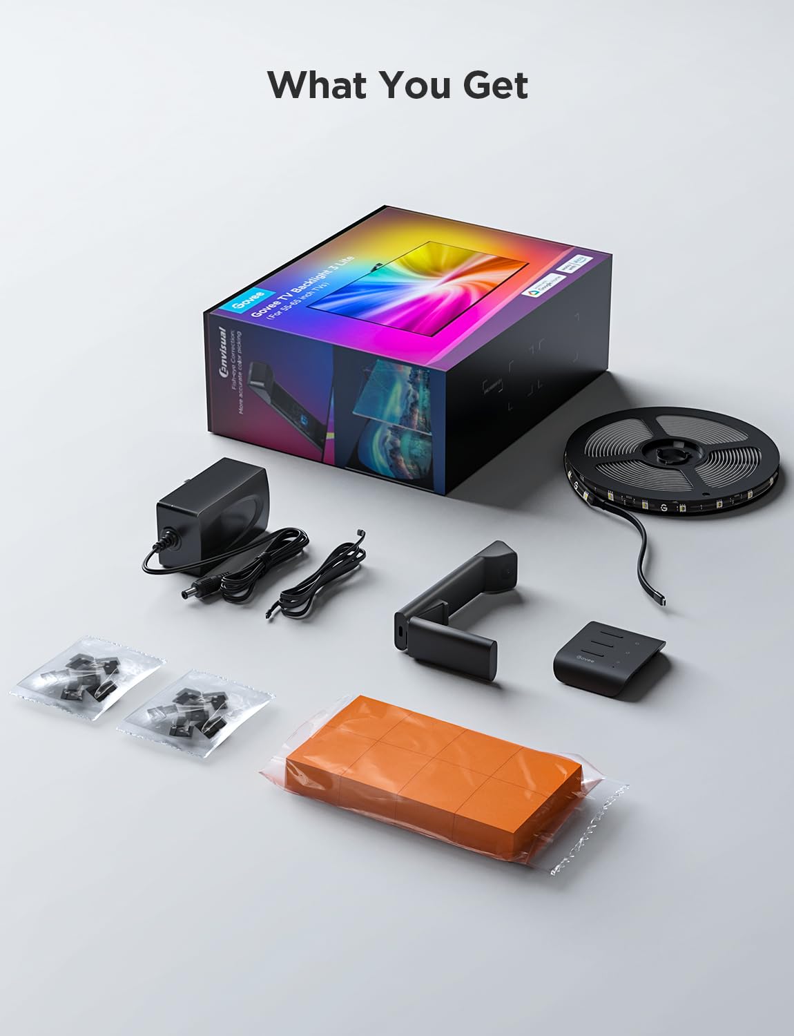 Govee TV Backlight 3 Lite with Fish-Eye Correction Function