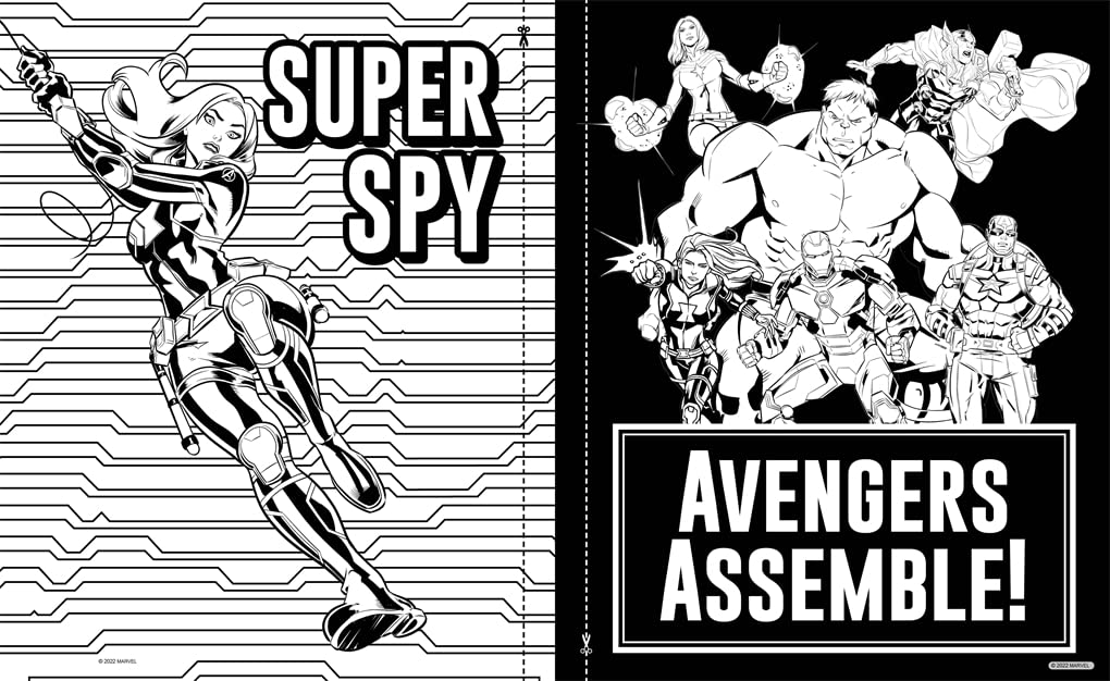Marvel Avengers: The Ultimate Colouring Book