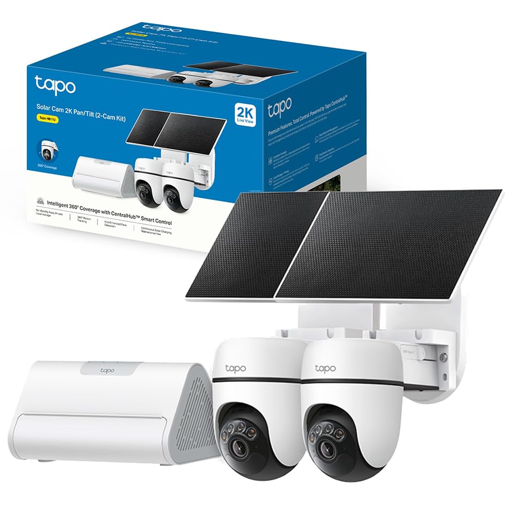 Tapo TC82 2K Battery Outdoor Security Camera Wireless