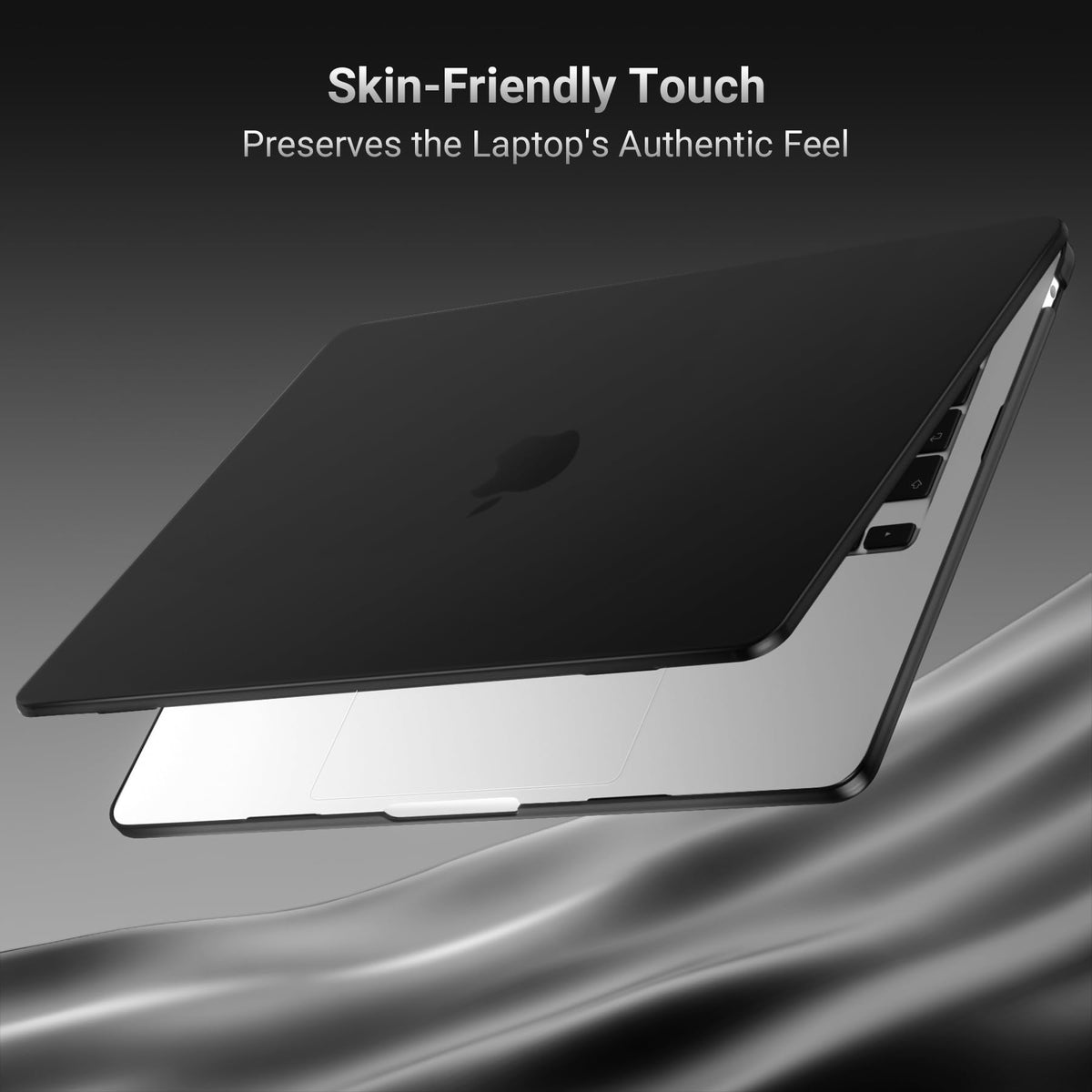 MOSISO Compatible with MacBook Air 13 inch Case M5-M2, Crystal Clear