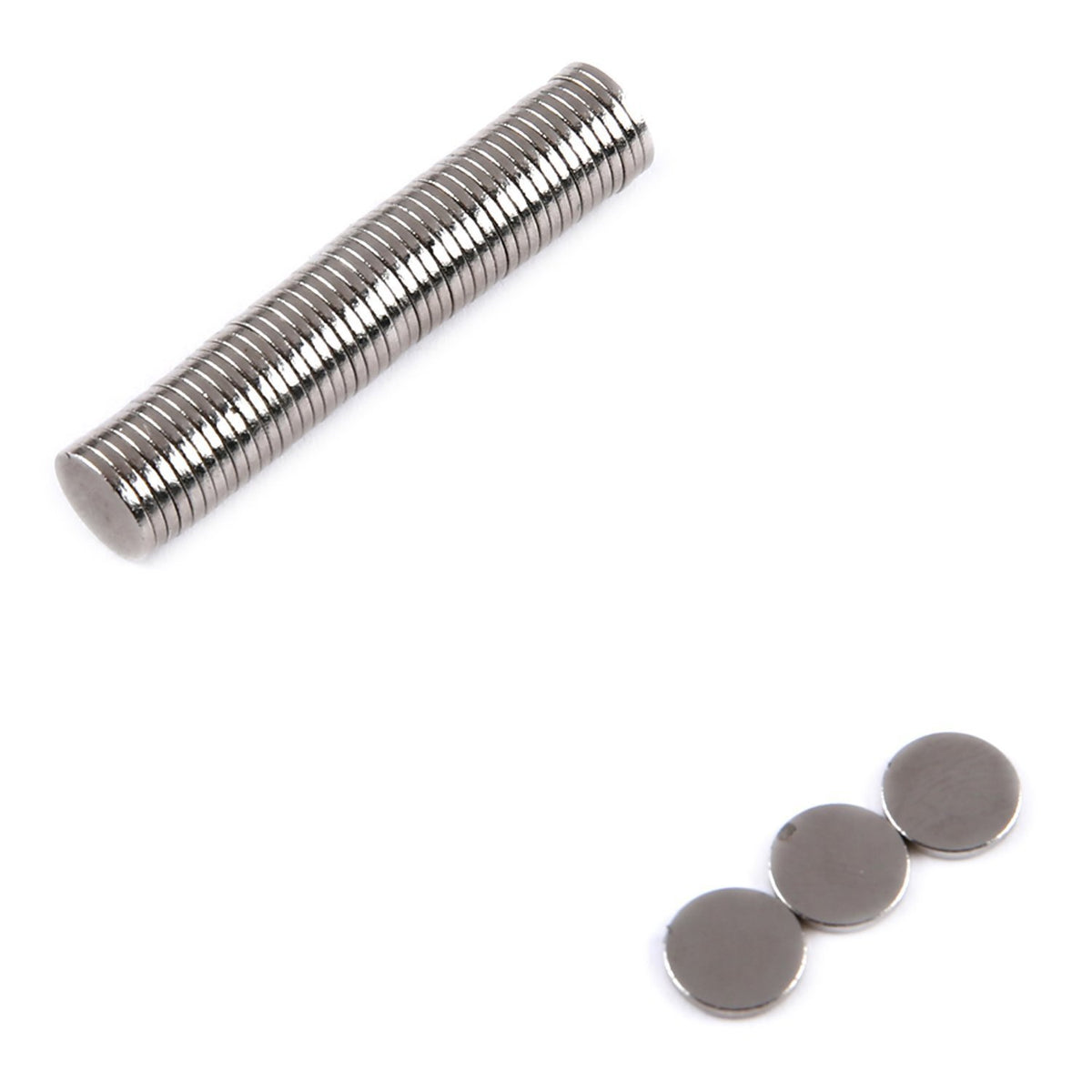 Yizhet 50 PCS 8 * 1mm Magnets, Small Mini yet Strong, Neodymium for Craft