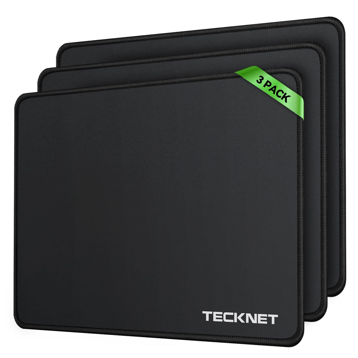 TECKNET Mouse Mat, 270 x 210 x 3 mm Gaming Mouse Pad - Grey