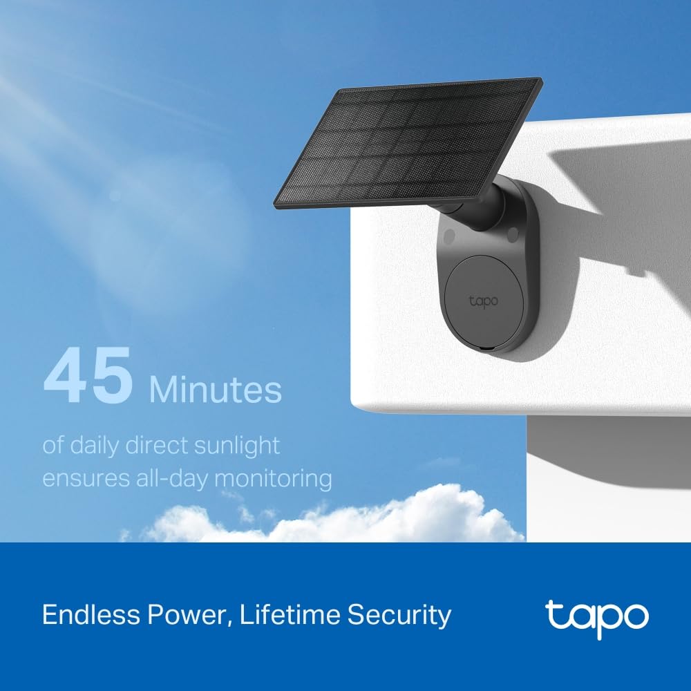 Tapo 2K QHD Wireless Indoor/Outdoor Smart Security Camera