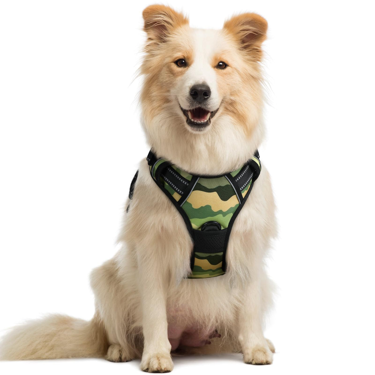 rabbitgoo Dog Harness Large Dog, No Pull Vest with Front Clip & Handle
