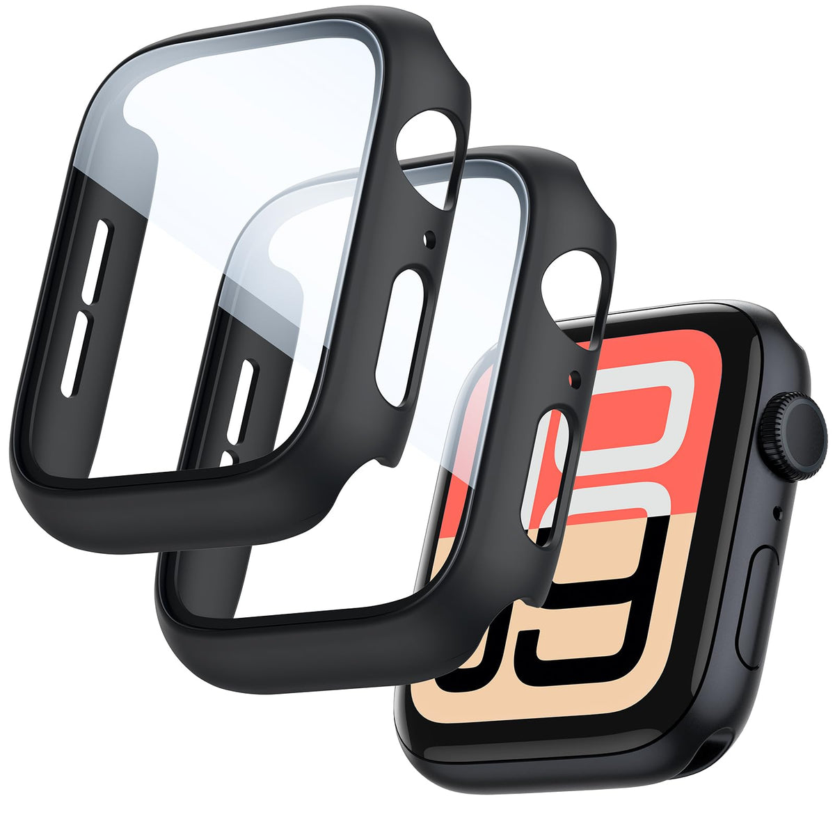 LK 6 Pack for Apple Watch Series 12/11/10 42mm Screen Protector