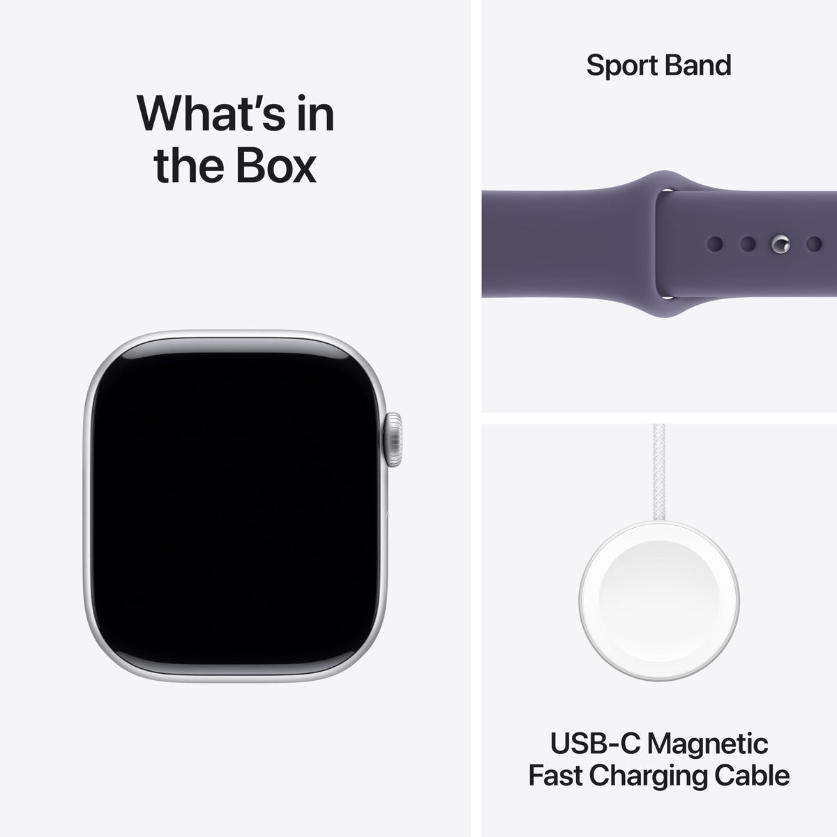 Apple Watch Series 11 GPS 46mm Smartwatch with Jet Black Aluminium Case with Black Sport Band M/L. Sleep Score, Fitness Tracker, Health Monitoring, Always-On Display, Water Resistant