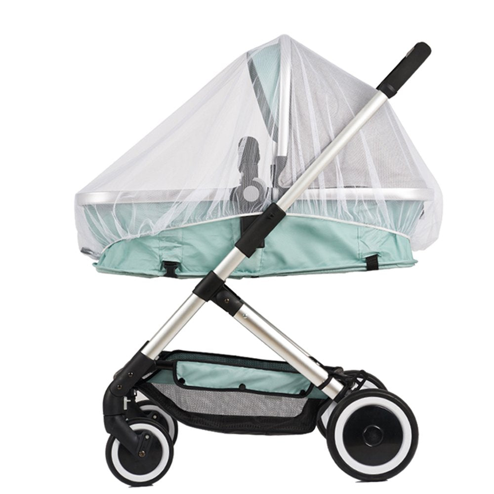 Pram Net, Universal Mosquito Fly Bug Insect Net Protection Cover for Buggy Carrycot Bed Stroller Bassinet Basket Jogger Travel Cot