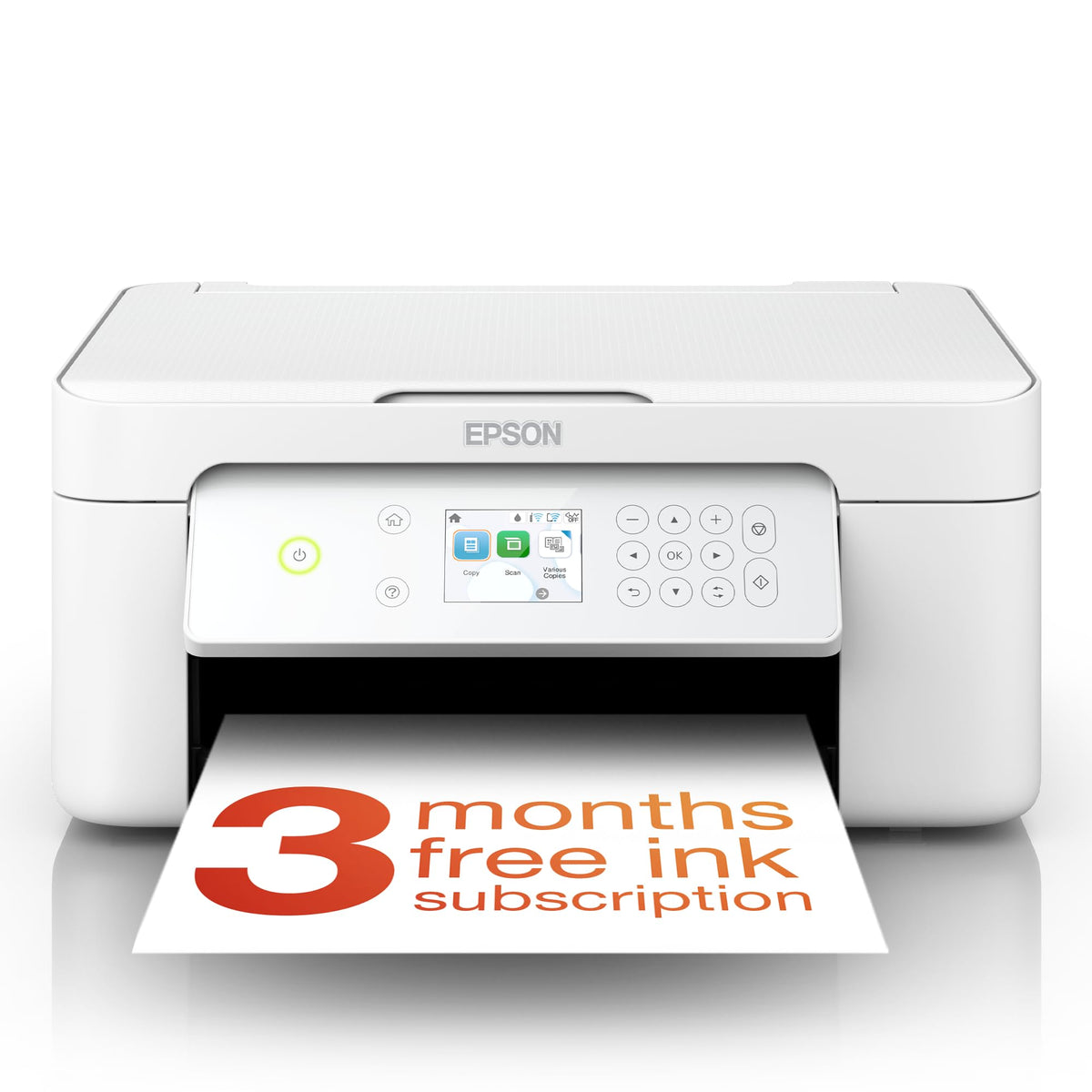 Epson Expression Home XP-5200 Precision Core 3-in-1 Ink Multifunction Printer, Scanner, Copier, WiFi, 1440dpi, Duplex, 2.4 Inch Display, DIN A4, incl. 3 Months Readyprint Flex Trial