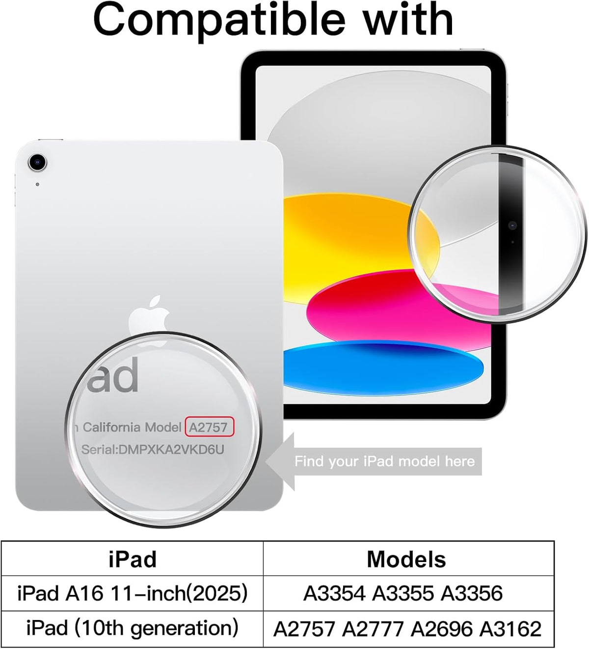 JETech Paper Matte Screen Protector for iPad (A16) 11th/10th Gen, 1-Pack