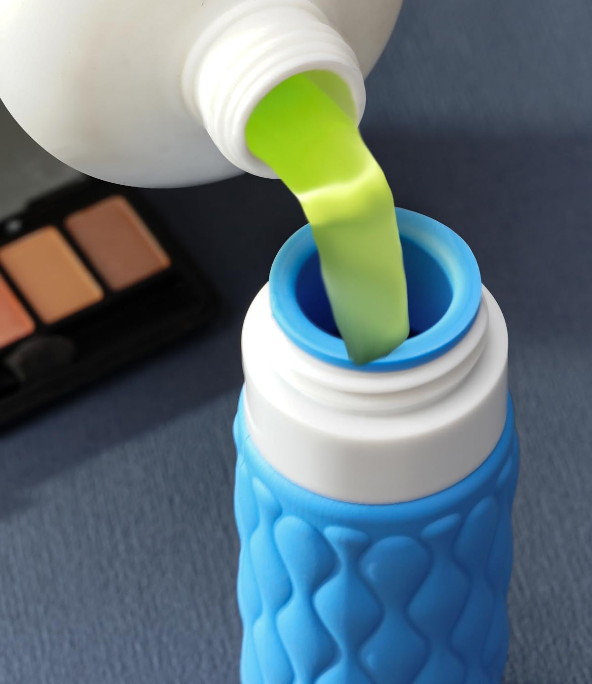 100ml Silicone Travel Bottles for Toiletries for Shampoo and Conditioner
