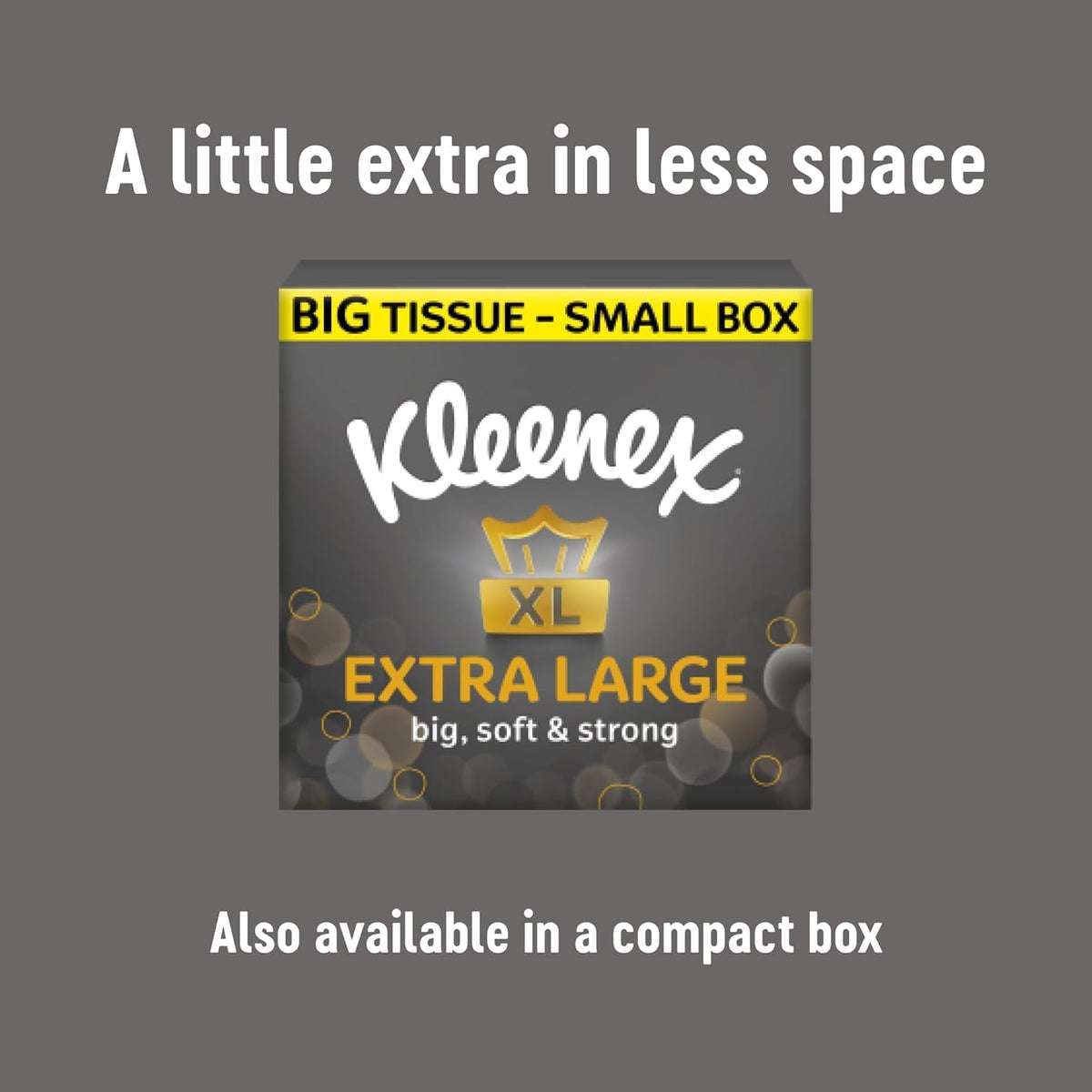 Kleenex Extra Large Facial Tissues - 4 Compact Tissue Boxes