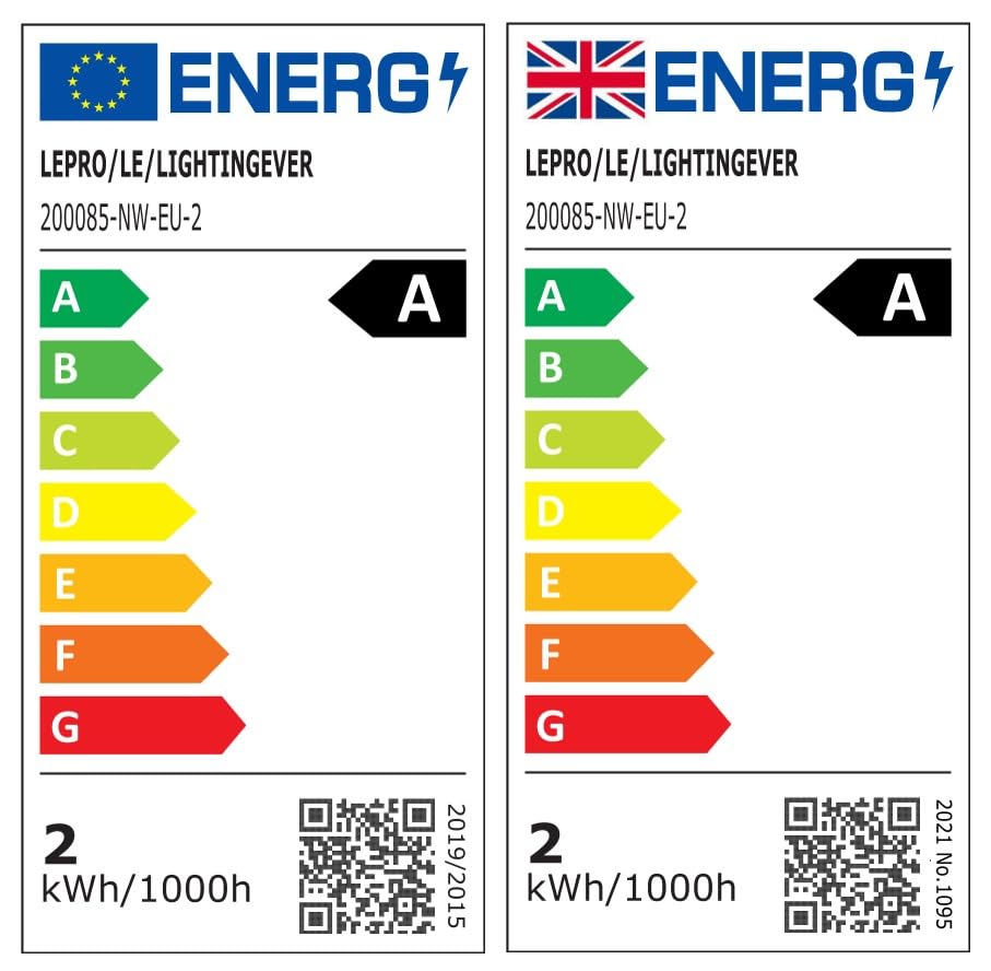Lepro GU10 LED Bulbs Warm White, Energy Class A, 2W=50W, 50000H Long Life