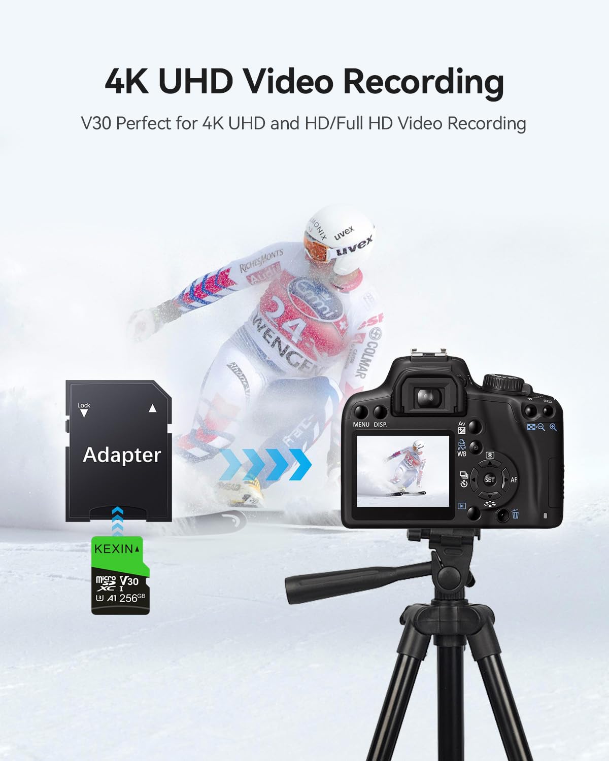 KEXIN Micro SD Card 32GB 3 Pack MicroSDHC Memory Card Class 10 High Speed Card Micro SD 32 GB UHS-I TF Card, C10, U1, SD Adapter Include