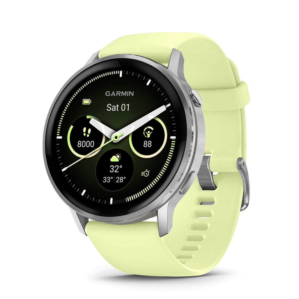 Garmin Venu 4, 45mm GPS smartwatch, Black