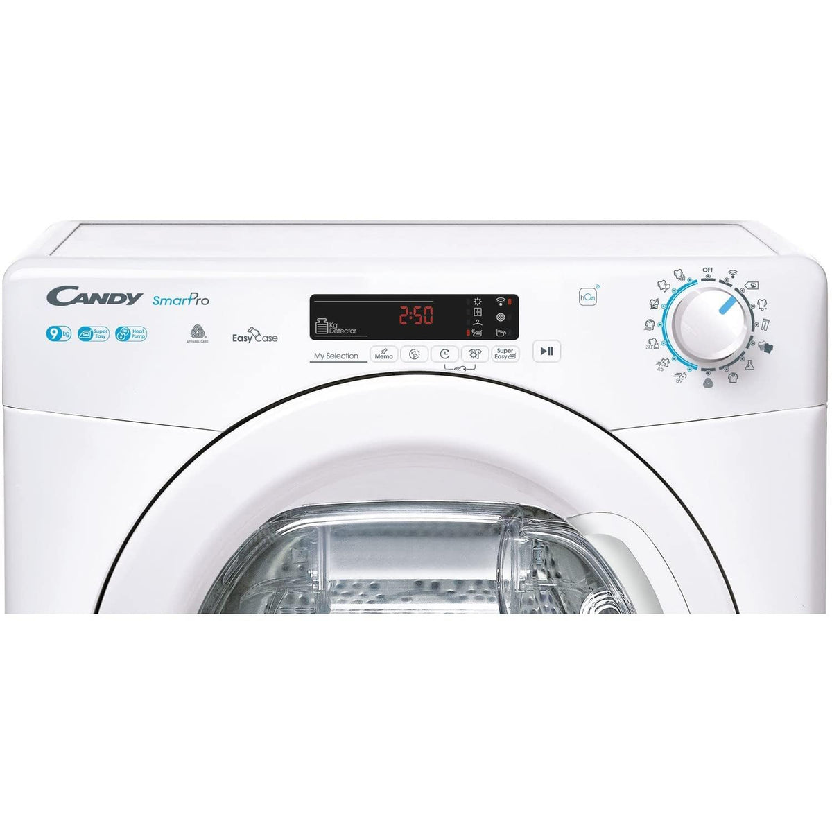 Candy Smart Condenser Tumble Dryer, 8kg, E Class, White