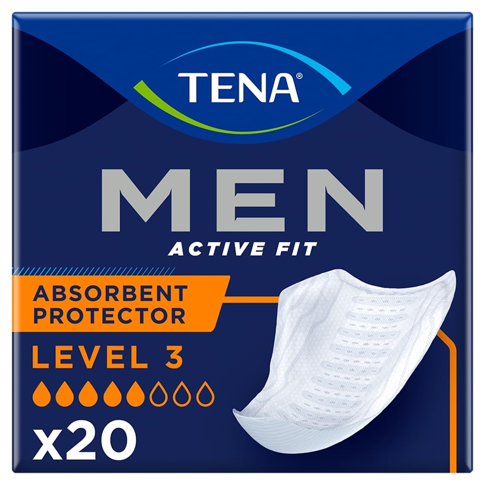 TENA Men Protective Underwear, Large, Level 4 for Heavy Bladder Weakness x 40