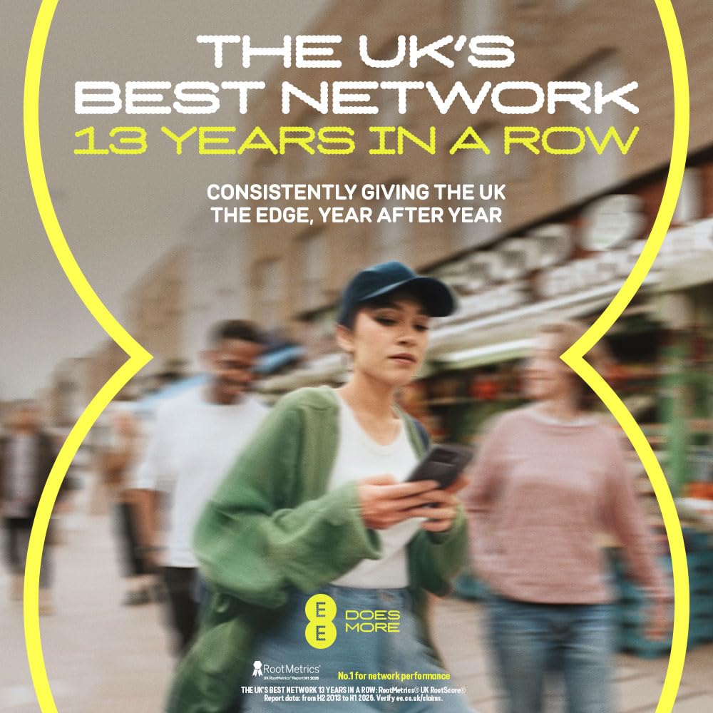 EE PAYG £10 Data Sim Includes £10 pre-paid credit, 20GB Data, 500 Minutes and Unlimited Texts (EE £10-20GB)
