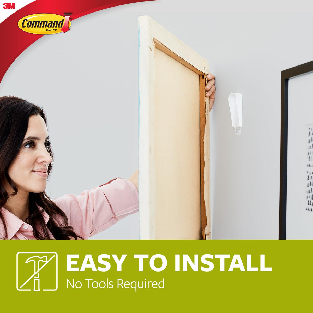 Command Strips for Picture Hanging, Narrow, 14 Pairs (28 Adhesive Strips)