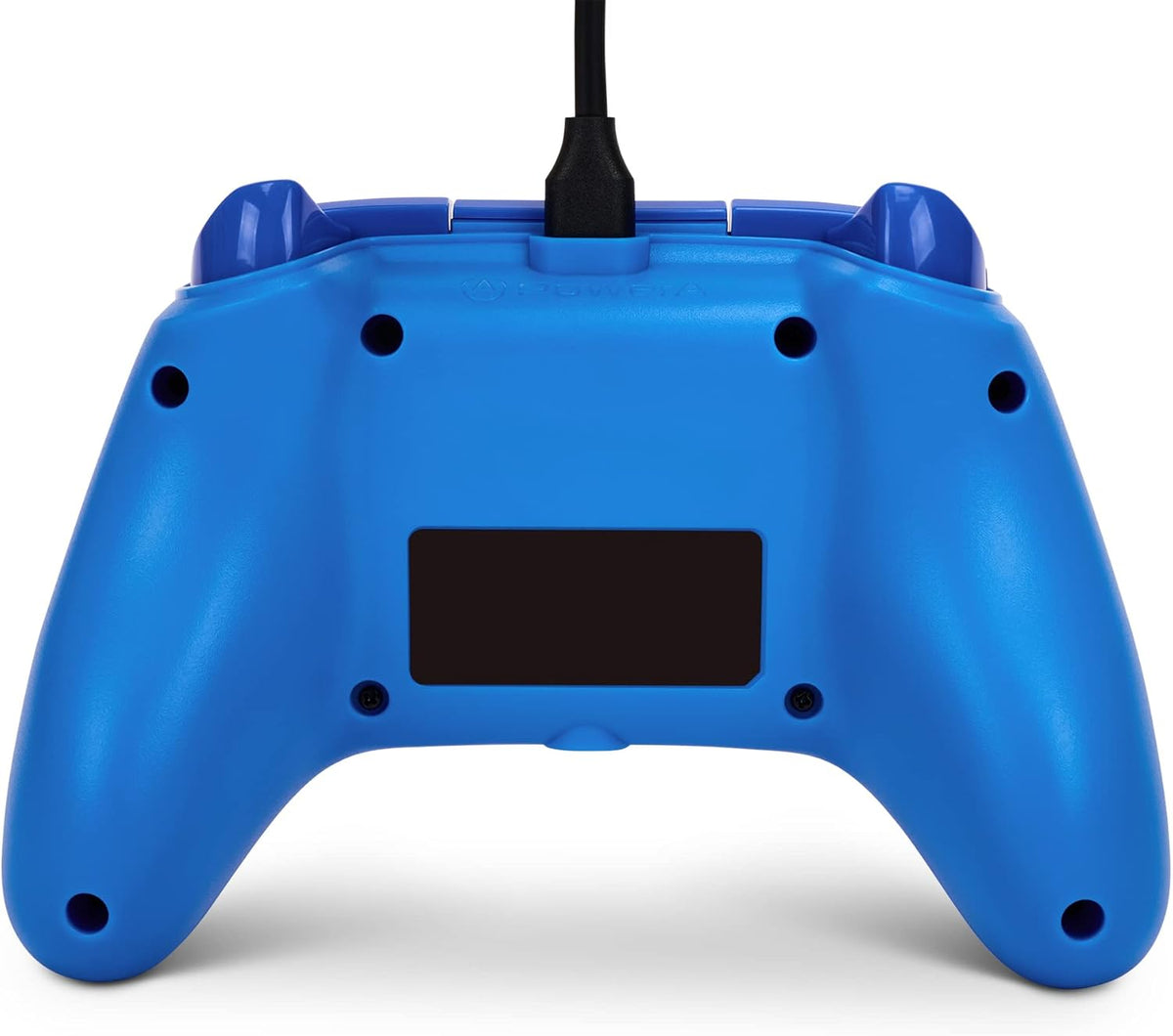 PowerA Wired Controller For Xbox Series X & S, Xbox One, PC, Windows 10 & 11, Dual Rumble Motors, Detachable 10ft USB Cable, 3.5mm Stereo Headset Jack, Official: Blue