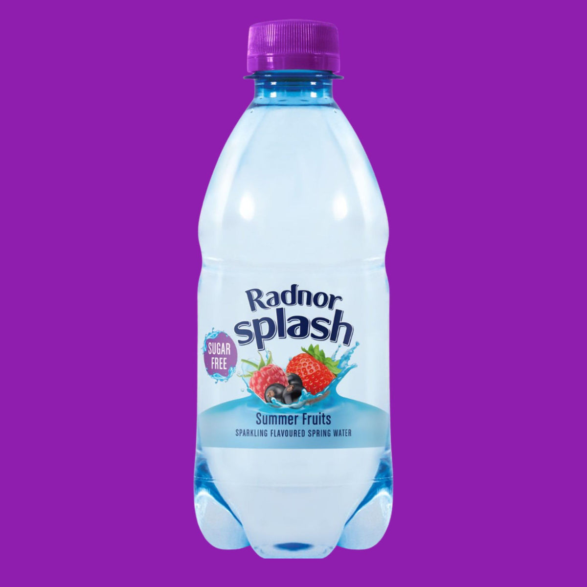 Radnor Splash Flavoured Water Sugar Free 500ml - Pack of 24 (Strawberry)