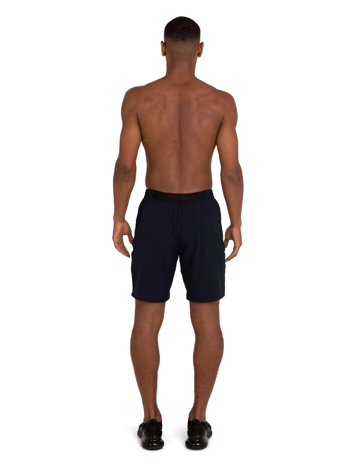 TCA Elite Tech Mens Running Shorts with Zip Pockets, Gym Shorts Men Training Sports Short with Phone Pocket