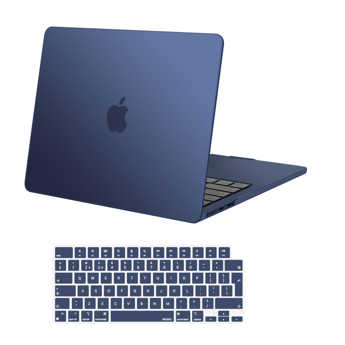 MOSISO Compatible with MacBook Air 13 inch Case M5-M2, Crystal Clear