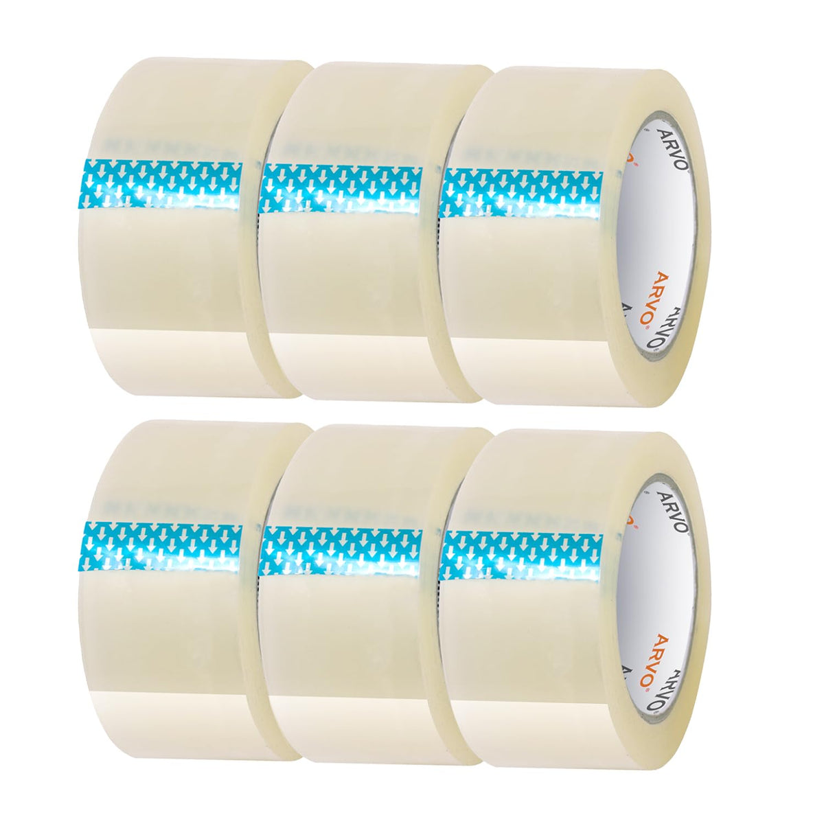 ARVO Brown Packing Tape 1 Roll with Low Noise (48mm x 60m) - Durable Parcel Tape for Packing Boxes, Secure Packaging for Moving House