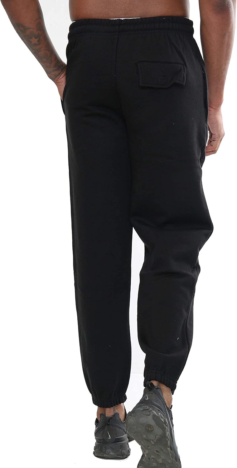SKYTEX UK Mens Fleece Jogging Bottoms Pants Trousers Casual Sizes S - 8XL, 4 Colours