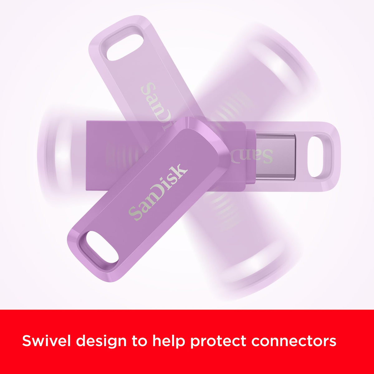 SANDISK Ultra Dual Drive Go 128GB, USB-C & USB-A, Up to 400MB/s Read Speeds
