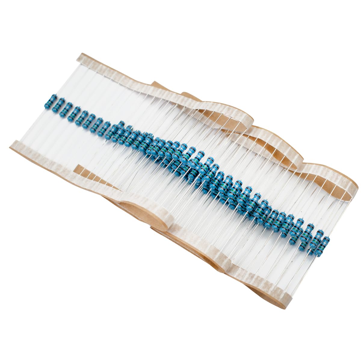 50 Pcs 1W 1% Tolerance 0.1 Ohm Metal Film Resistor Resistance for DIY Project and Experiments