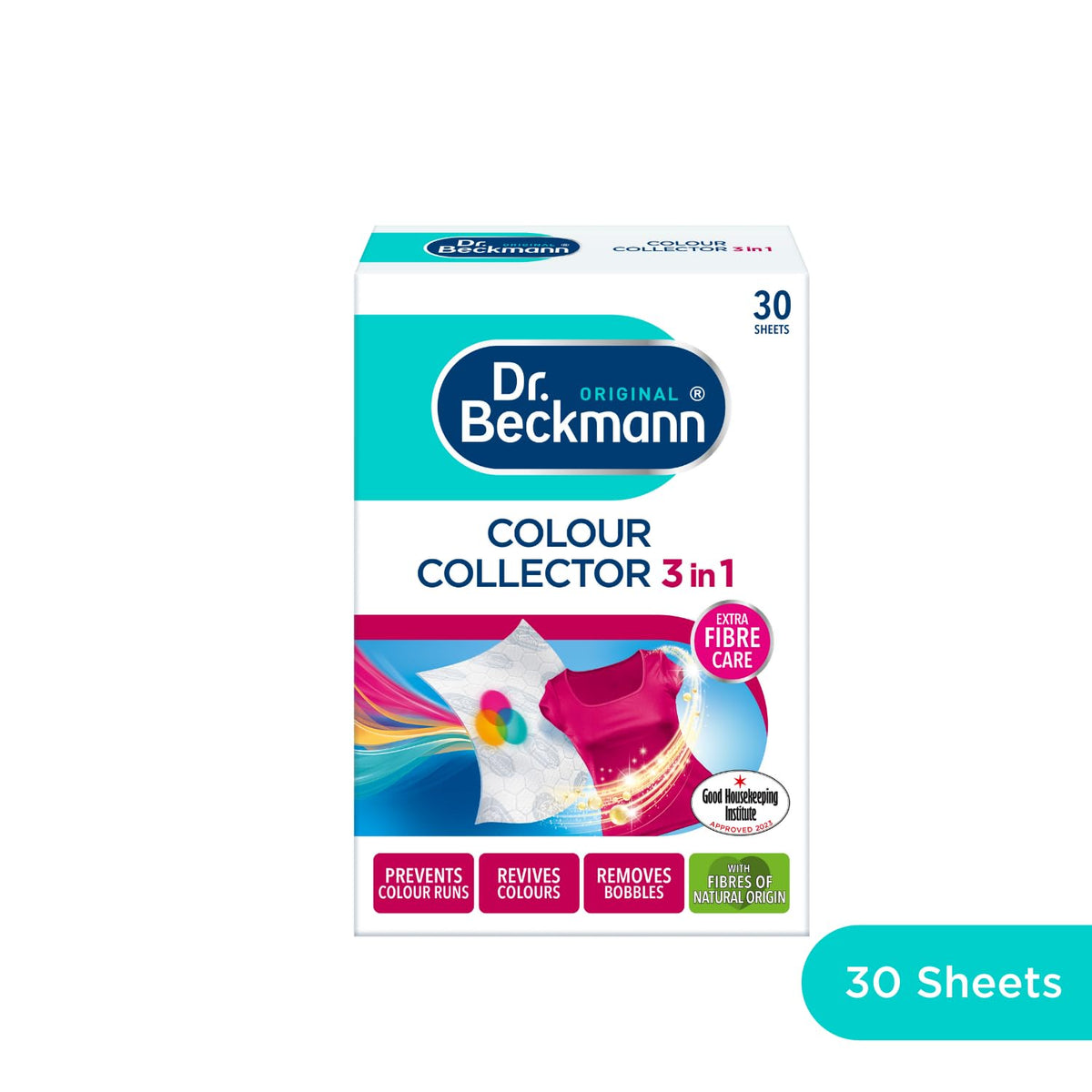 Dr. Beckmann Colour Collector All in 1, Stops Colour Runs, 50 Sheets