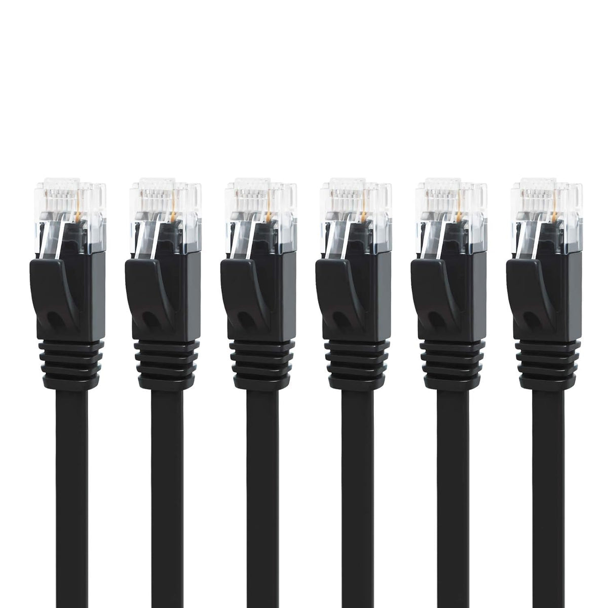 Yauhody Ethernet Cable 6m, 1Gbp/s Gigabit Internet Cable Cat 6 6m, White