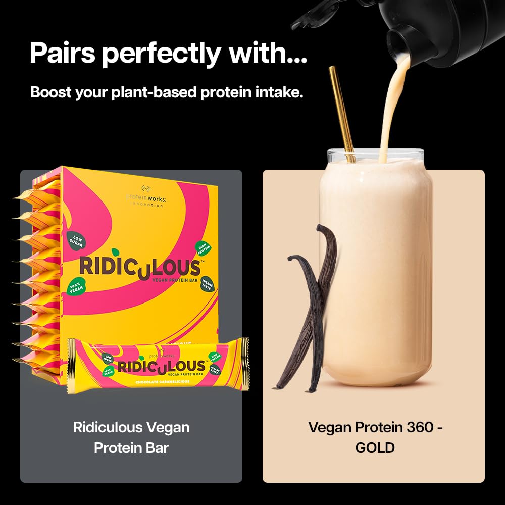 Protein Works | Vegan Protein 360 - Gold, Chocolate Bueno, 1kg