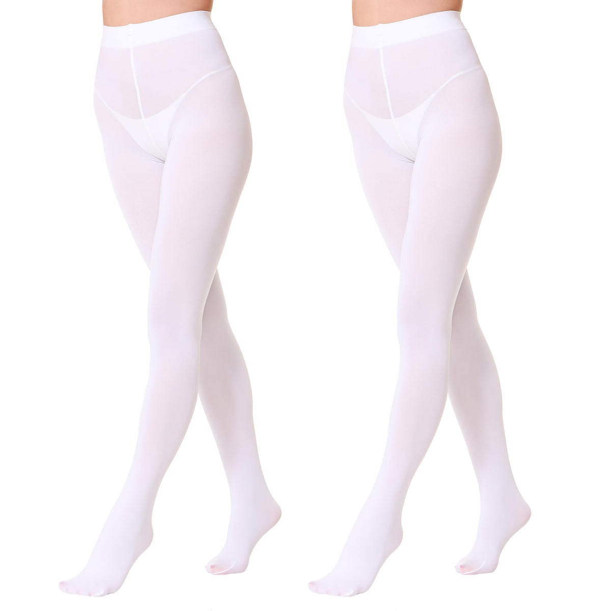 EVERSWE 2 Pairs Pack Women's Opaque Tights