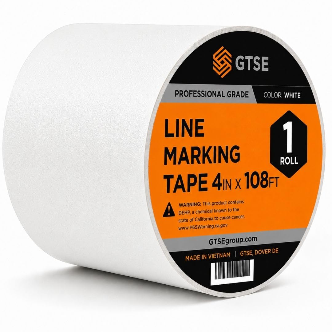 GTSE 50mm x 5m Black Anti Slip Tape, High Traction, Strong Grip Abrasive, Non Skid Tape for Indoor/Outdoor Use, Tread Warning Tape