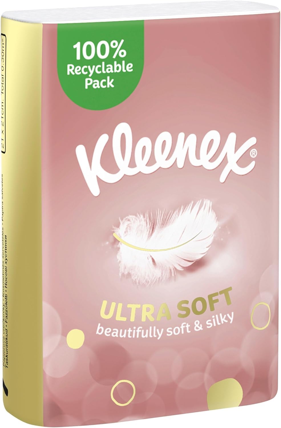 Kleenex Balsam Travel Tissues - Multipack 8 Tissue Packs