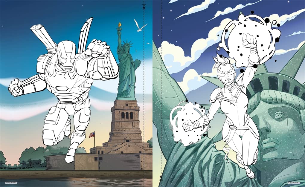Marvel Avengers: The Ultimate Colouring Book