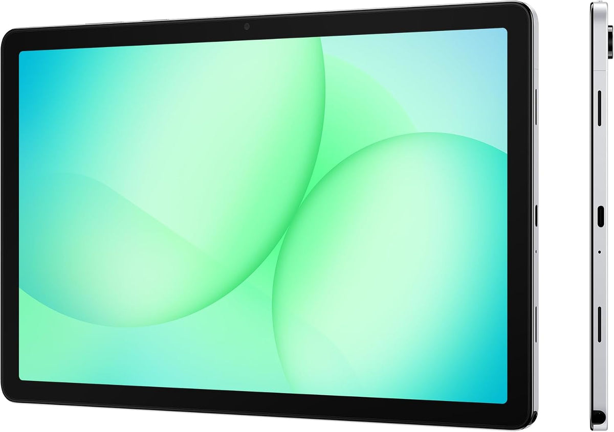 Samsung Galaxy Tab A11+, Android Tablet, AI Features, Sleek and Modern Design, 11 Inch 90Hz Display, 128GB Storage, 6GB Memory, With Dolby Quad Speakers, Silver, 3 Year Extended Warranty (UK Version)