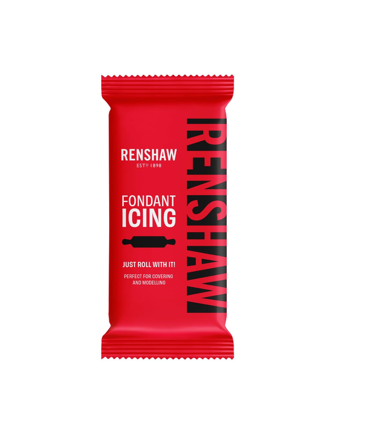 Renshaw White Ready to Roll Fondant Icing, 500 g (Pack of 1)