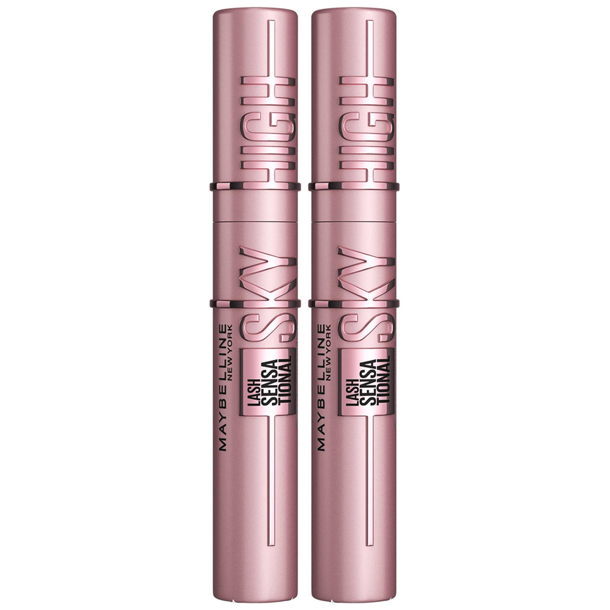 Maybelline Mascara, Lash Sensational Sky High Volumizing Thickening, Black