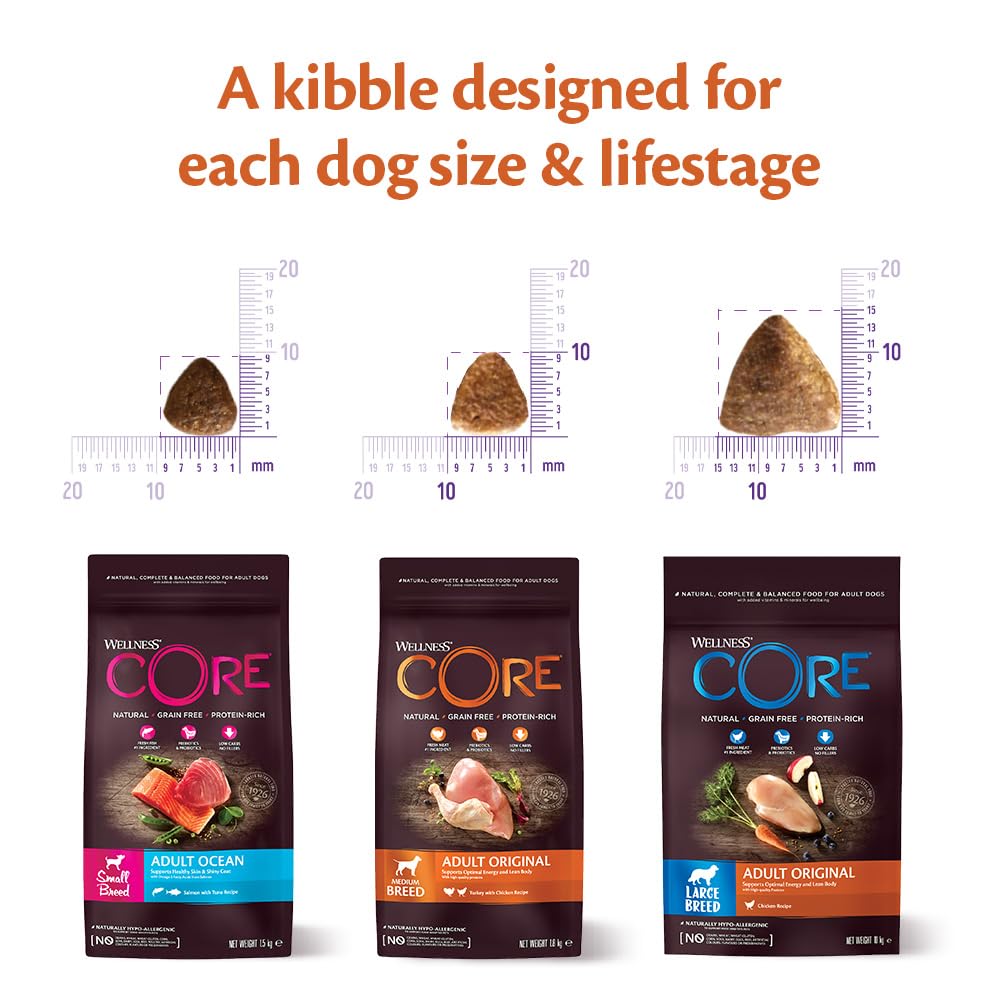 Wellness CORE Original 1.5 kg, Chicken & Turkey – Dry Dog Food