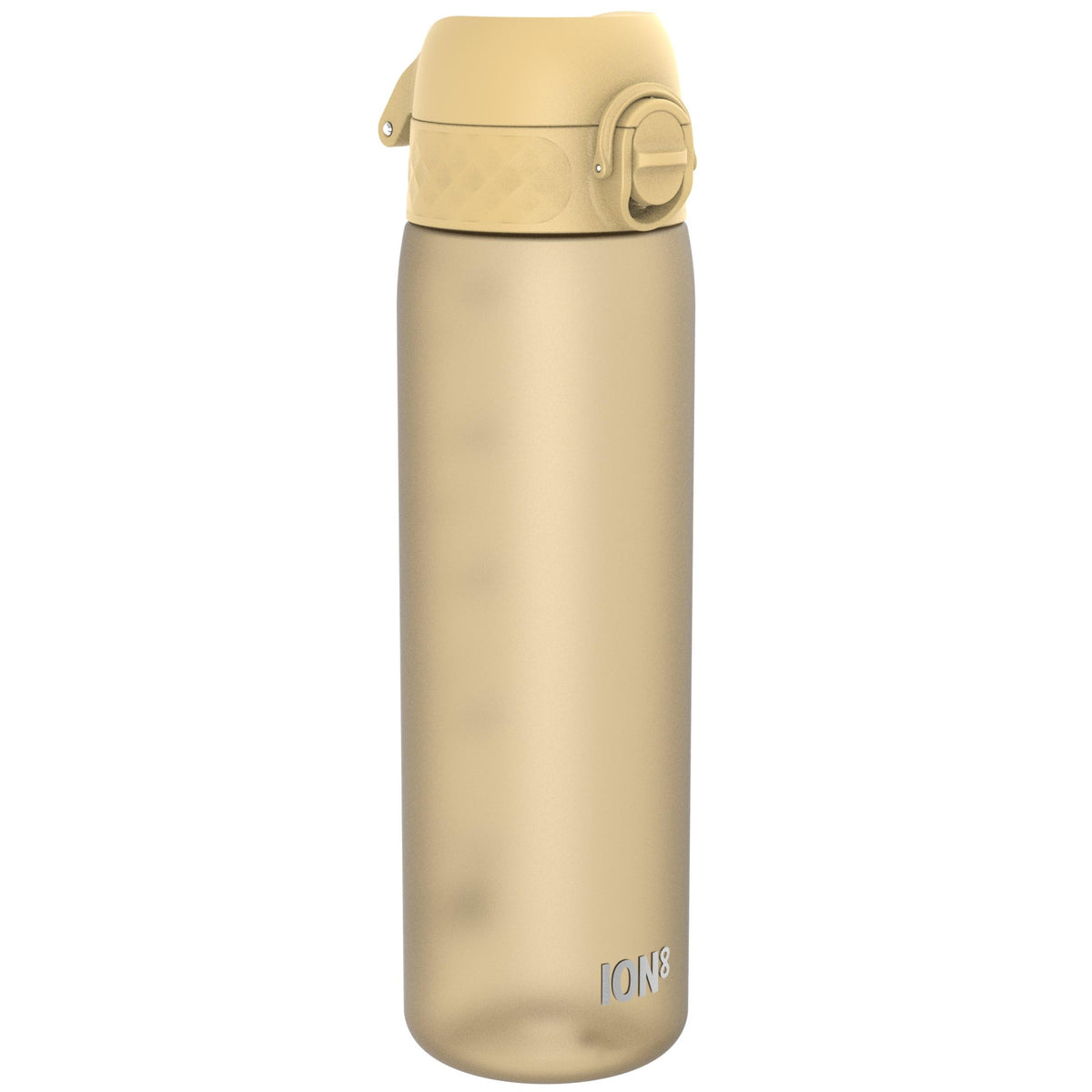Ion8 Water Bottle, 500 ml/18 oz, Leak Proof, Easy to Open, Secure Lock, Dishwasher Safe, Hygienic Flip Cover, Carry Handle, Fits Cup Holders, Easy Clean, Hot Pink