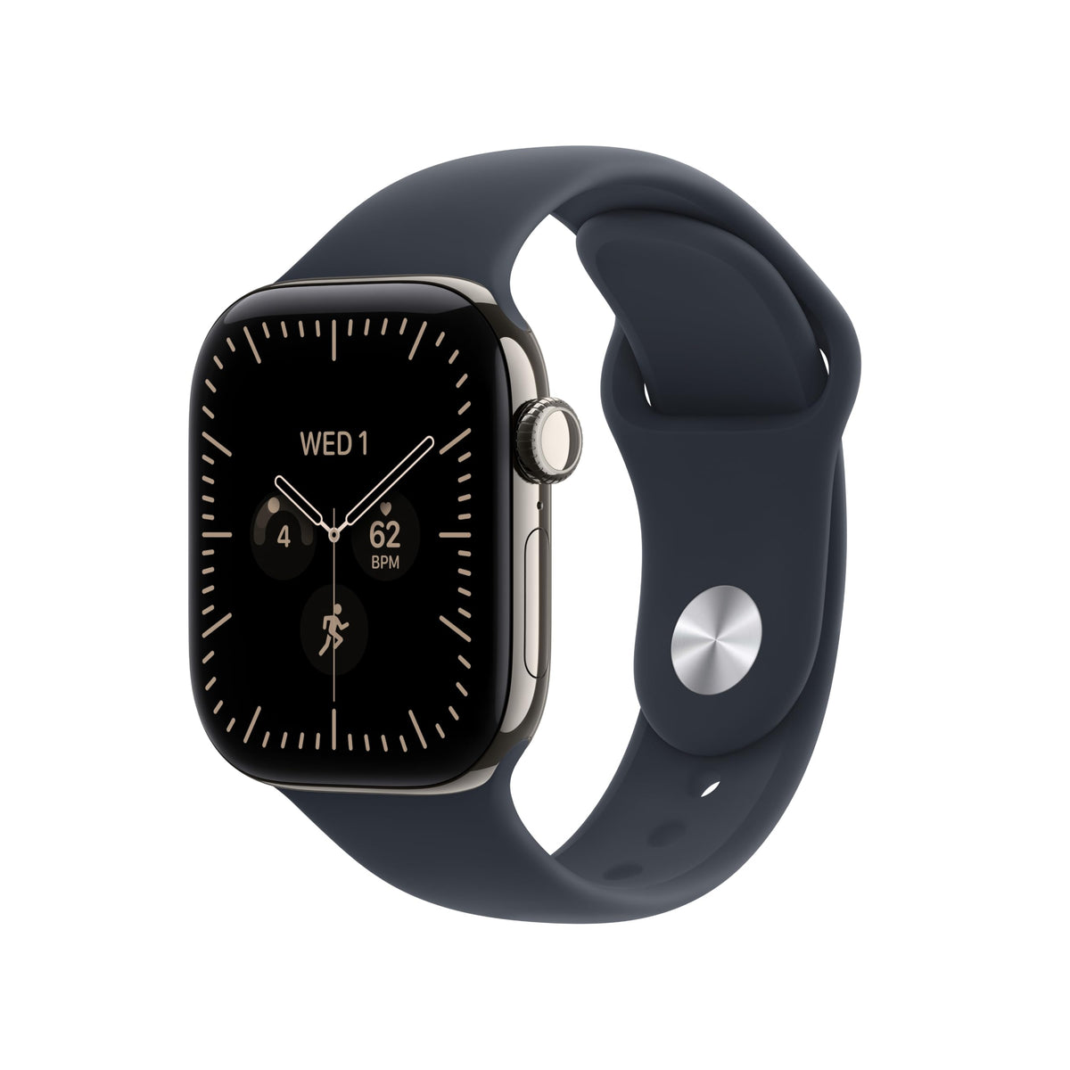 Apple Watch Series 12 GPS 46mm Smartwatch Dark Bronze Aluminium Case