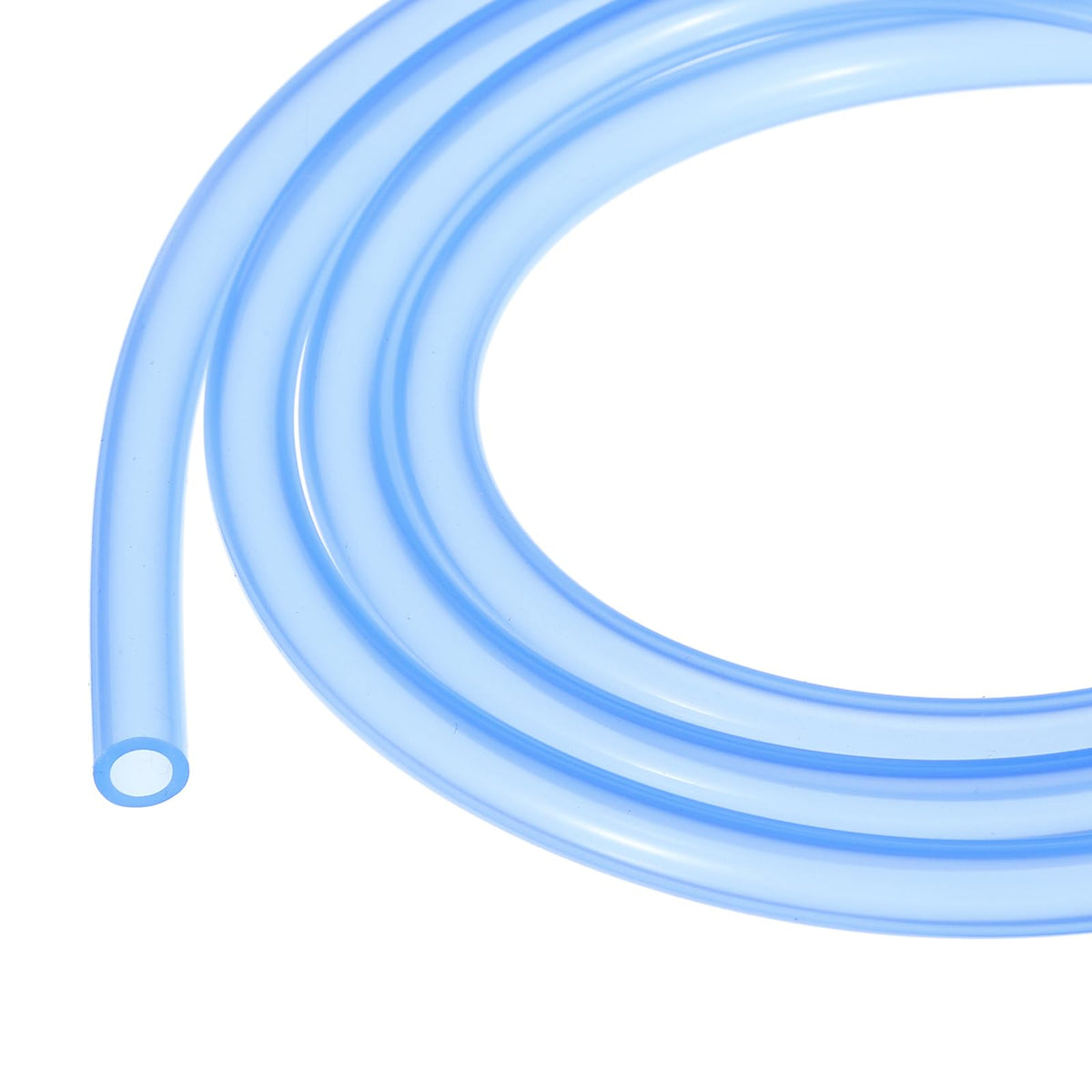 3.3ft Silicone Tubing 4mm ID 6mm OD Clear Industrial Plastic Tubing Pure Silicone Hoses for Pump Siphoning Draining Irrigation Brewing, 1/4"