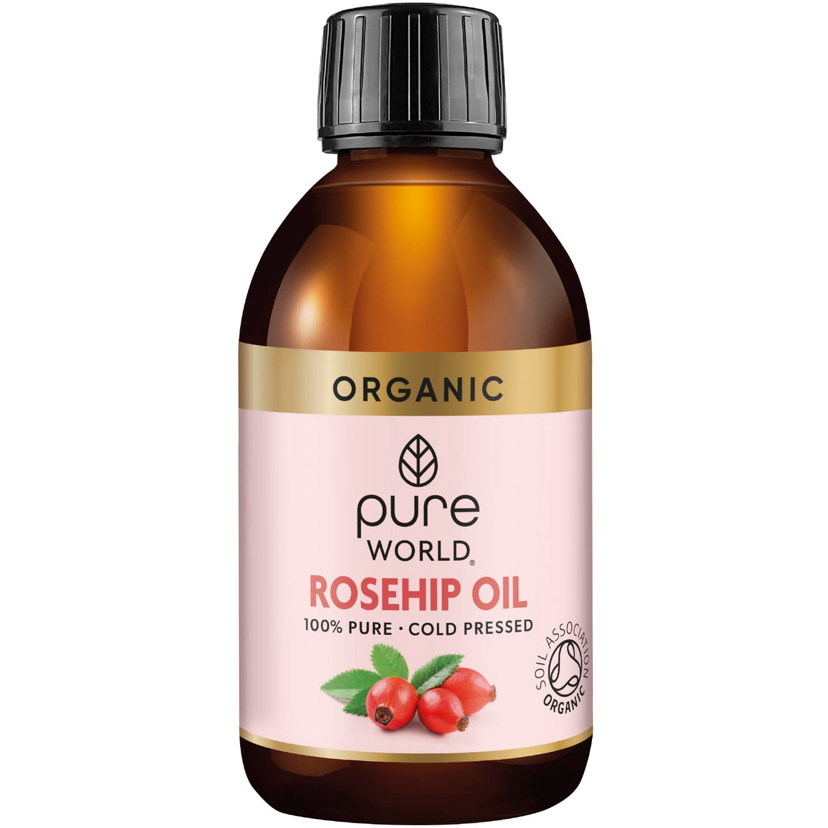 Pure World Natural Castor Oil 250ML Cold & Freshly Pressed 100% Pure and Undiluted Hexane Free Nourish Your Skin and Hair Eyebrows, Nails, Beard, Hair, Eyelash Growth Food Grade