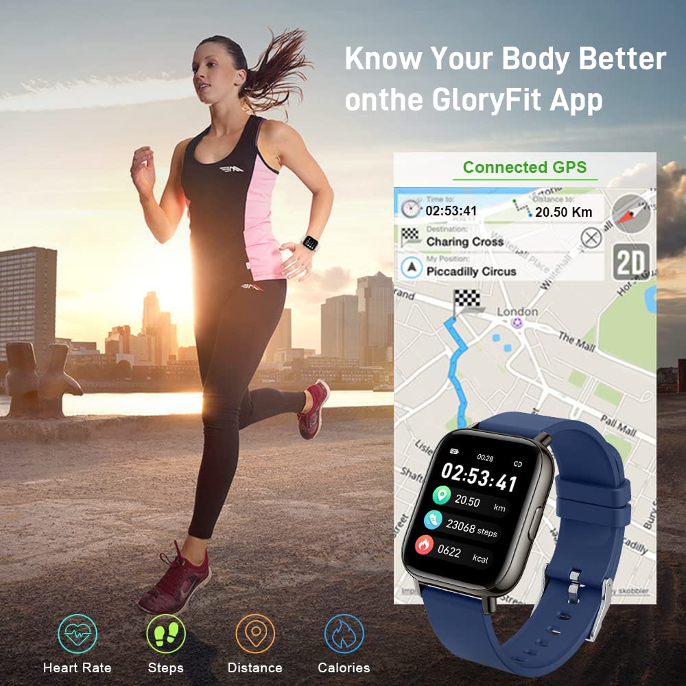 Motast Smart Watch, Fitness Tracker 1.69'' HD for Men Women, Step Counter