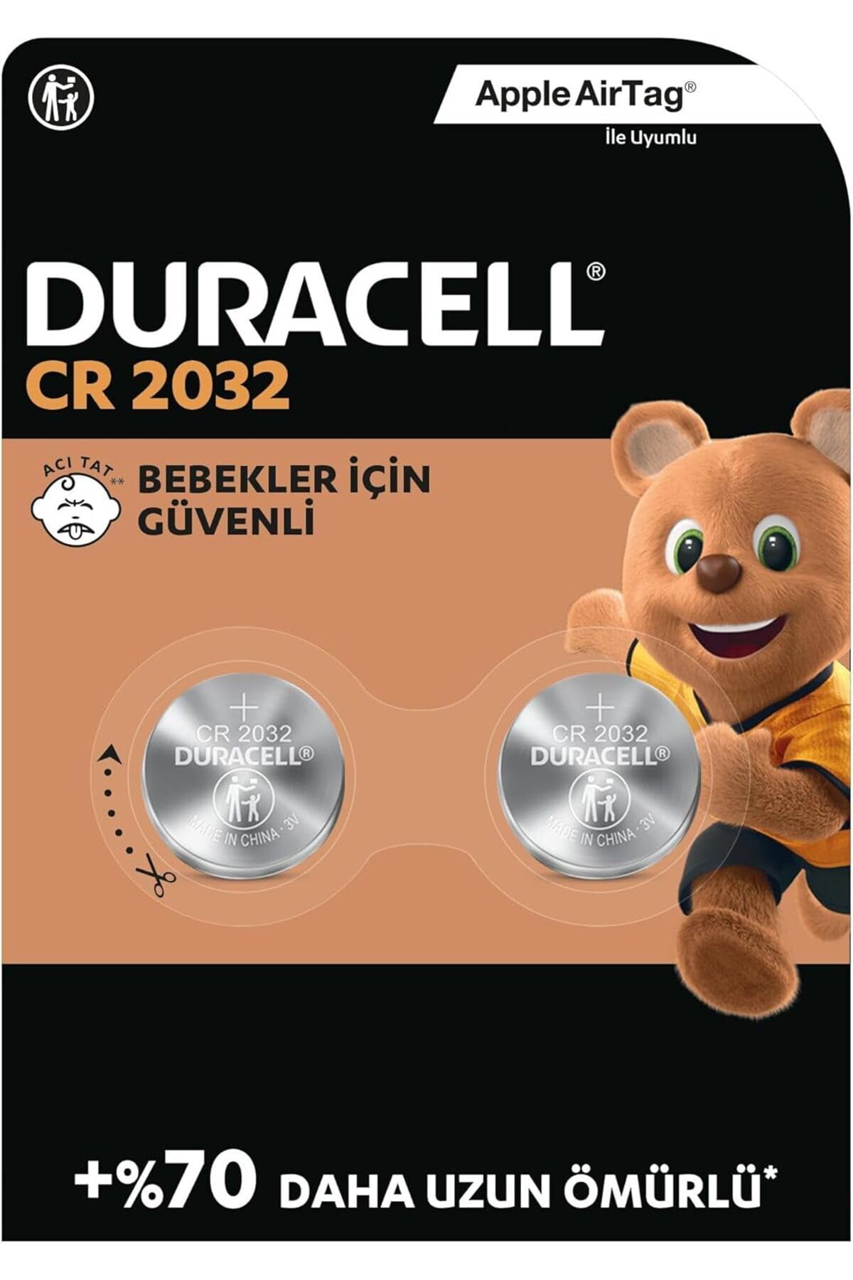 12x Duracell Cr 2032 Lithium (3 Blister Packs of 4 Batteries) 12 Batteries