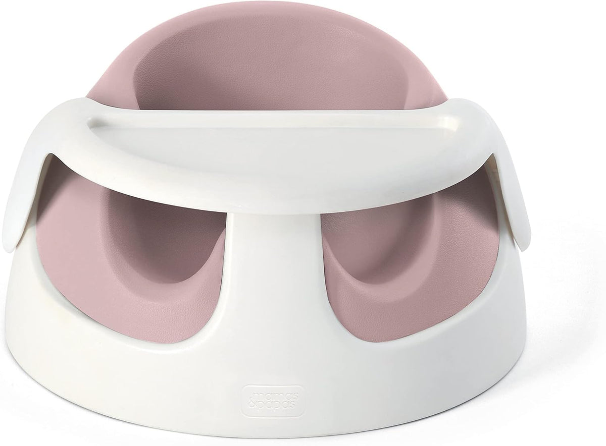 Mamas & Papas Baby Snug Floor Seat and Activity Tray - Blossom (Pink)